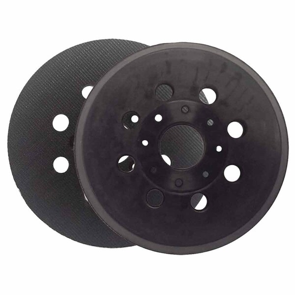 Superior Pads And Abrasives 5 Inch Dia 8 Vacuum Holes Hook & Loop Sanding Pad Replaces Bosch 2610955945 / RS034 RSP42 - main
